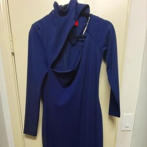 Blue maxidress